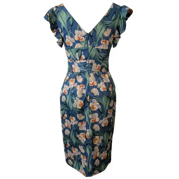 PatBO Floral Belted Midi Dress - Picture 7 of 16